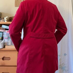 Merona Women's Deep Red Jacket. Very classy color and. stylish jacket.